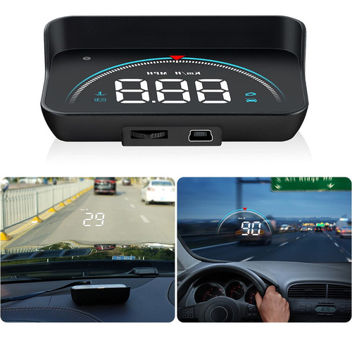 Pantalla Frontal Hd Velocímetro Digital Obd Ii M8 Parabrisa