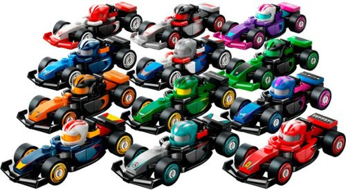 Lego - Conjunto De 6 Carros De Corrida Colecionáveis F1 - Id