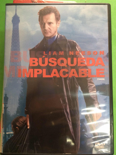 Búsqueda Implacable Película Dvd Original