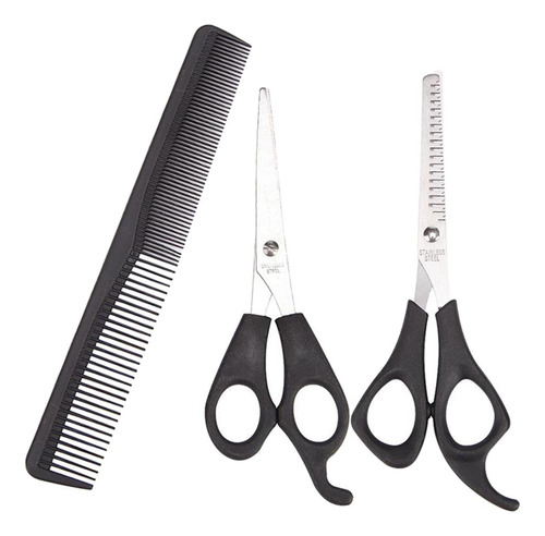 Conjunto De Tesouras De Barbeiro Para Desbaste Para 2 Peças