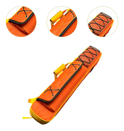 Bolsa Para Tacos De Billar, Funda De Transporte Naranja