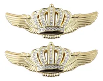 Comprar Emblemas De La Corona Del Ala, Calcomanías De Calcomanías De