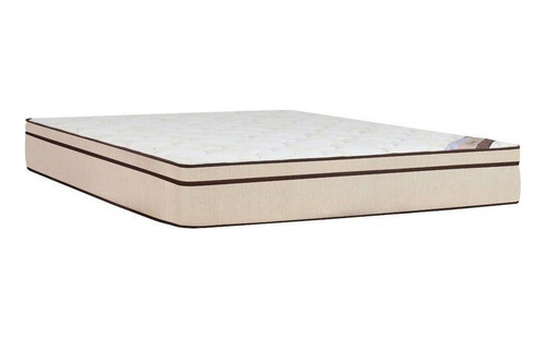 Colchão Castor Queen Innovation One Tecnopedic 158x198x27cm Cor Bege