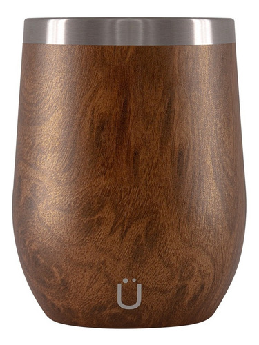 Imagem 2 de 5 de Copo Térmico De Whisky Gluck Spirit Wood 354ml