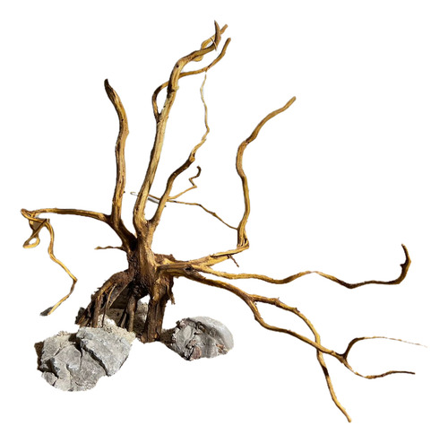 Raíces Vid (originales) Ch Tipo Árbol Bonsai Acuarios Tronco Mediana