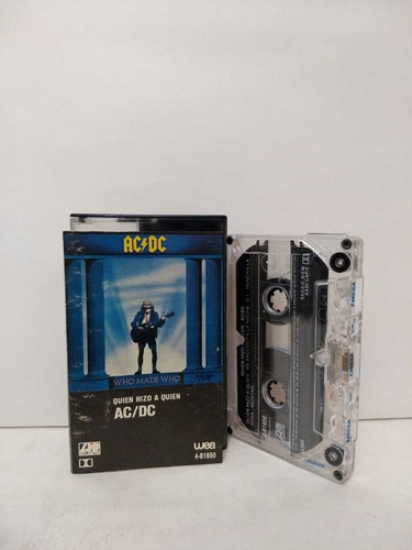 Ac Dc - Quien Hizo A Quién - Wea - Cassette - En Caba