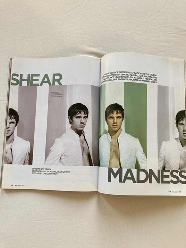 Revista Out/ Scissor Sisters Abril 2005 Impecable Lgbt+ (Usado)