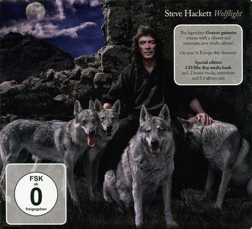 Steve Hackett / Wolflight-   Doble 1cd & 1blu-ray Album Imp
