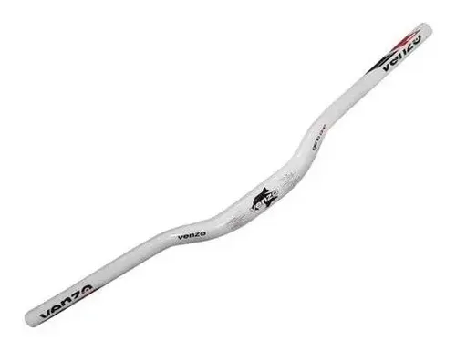 Guidão Alumínio Deno Dhp 31.8x670mm Branco - Venzo (009587