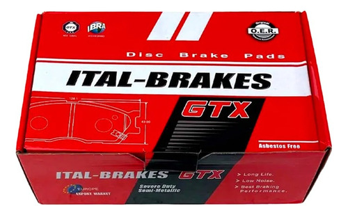 Pastilla Freno Gtx Delant Para Mercedes Benz X250d 2018 2021