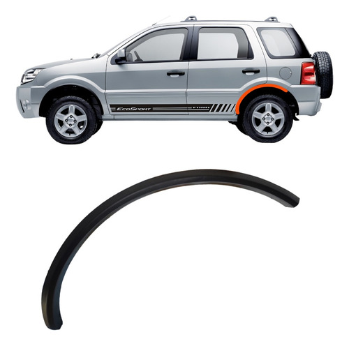 Fender Moldura Guardabarro Trasero Ford Ecosport 2003/2013