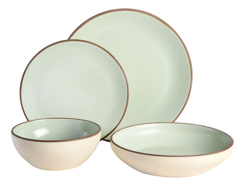 Conjunto de talheres Contempo Classic para 4 pessoas Color Ment