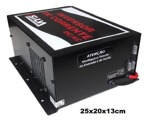 Inversor De Tensão 1000va 24v P/ 110/220v Caminhão Bivolt