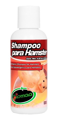 Shampoo Para Hamster Biomaa 125 Ml 5 Piezas