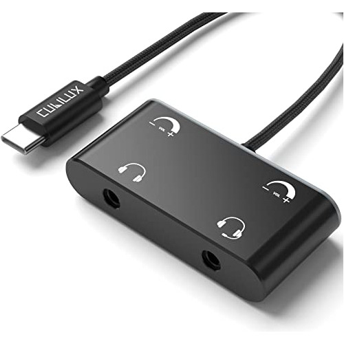 Audifono Splitter Para iPhone iPad Samsung Pixel iPhone 15+/