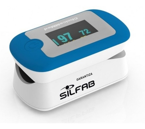 Imagen 1 de 5 de Oximetro Silfab Saturometro Pulso Digital Curva Md300cn330