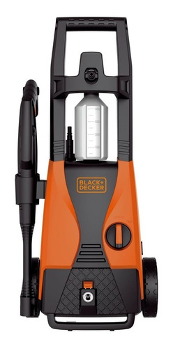 Lavadora de alta pressão Black+Decker PW1450TDL preto e laranja de 1400W com 1512psi de pressão máxima 220V