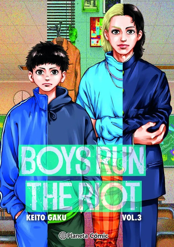 Planeta - Boys Run The Riot #3 - Keito Gaku - Nuevo !!