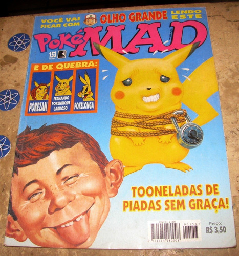 Revista Mad Nº153 - Pokemad - Novembro 1999