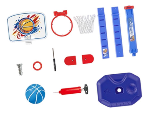 Cesta De Basquete Para Crianças, Cesta De Gol, Azul