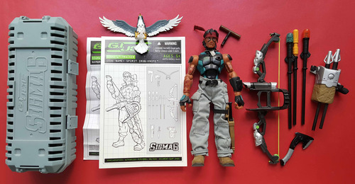 Sigma 6 Spirit Iron Knife Gijoe Series Hasbro G. I. Joe 2006 (Usado)