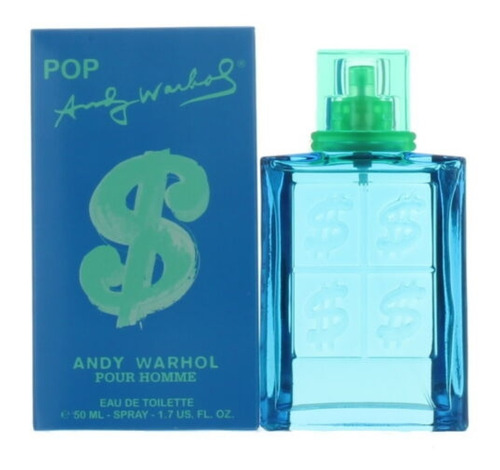 Pop Pour Homme Andy Warhol 50 Ml Edt Para Hombre