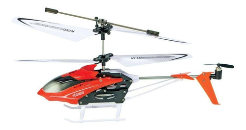 Helicóptero de controle remoto Art Brink Pégasus vermelho