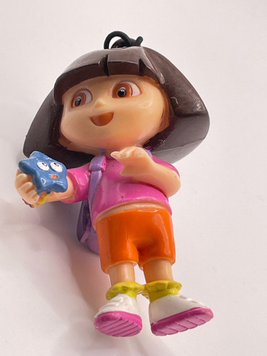 Dora La Exploradora Y Estrella Mini Figura 6cms Viacom 2003 (Usado)