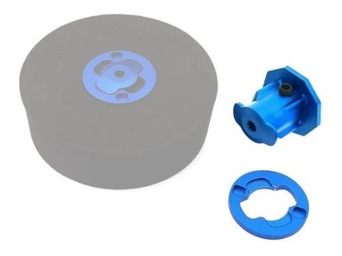 Imagen 2 de 2 de Fingertech Twist Hubs / Adaptador Llanta De Foami 4mm - Par
