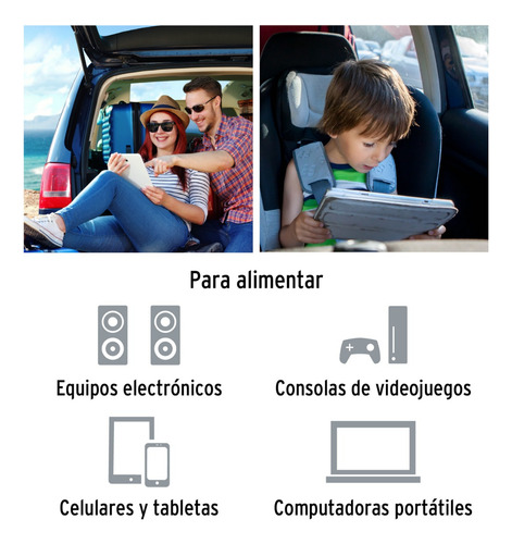 Inversor De Corriente 400 W Truper 10449