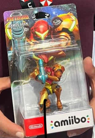 Samus Amiibo Sellado