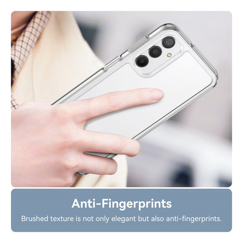 Funda For Samsung A23 A24 A33 A34 Silicona Transparente
