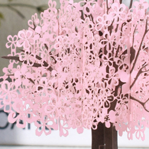 Imagem 8 de 8 de Flor De Cerejeira 3d Up Cartões De Aniversário Para O