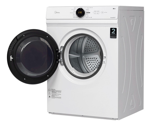 Secadora de ropa por ventilación Midea MD100A100/W eléctrica 10kg color blanco 220V