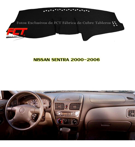 Cubre Tablero Nissan Sentra 2000 2001 2002 2003 2005 2006 