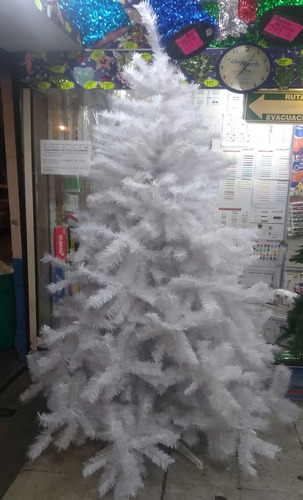 Arbol De Navidad Artificial Royal Canada 2.20 Mts Blanco