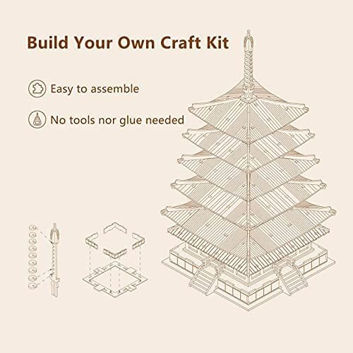 Robotime 3d Puzzle Kits De Artesanía De Madera Para Adultos