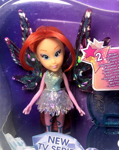 Imagem 2 de 4 de Boneca P Fada Fadinha Bloom E Acessórios Winx Club Original