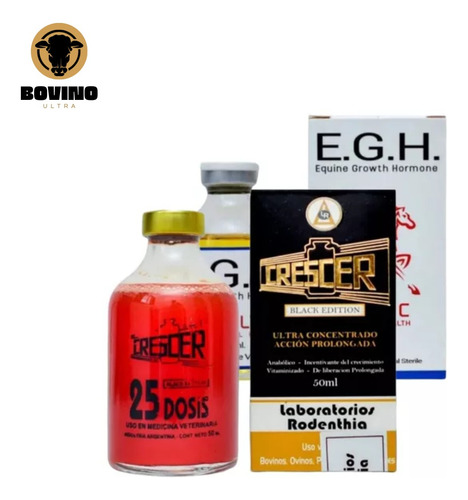 Combo Crescimento Egh + Crescer Black 50ml