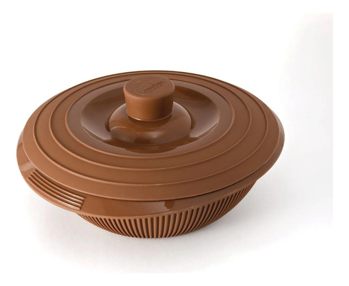 Bowl Olla Para Baño María De Silicona Coco Choc Silikomart® Color Marrón