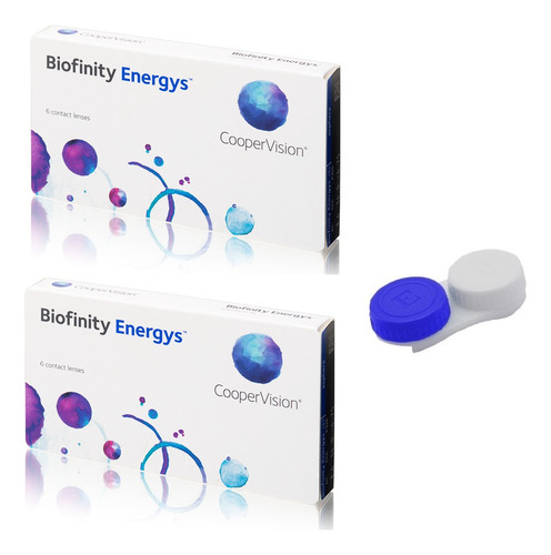 2 Caixas / Lente De Contato Biofinity Energys Digital Zone 