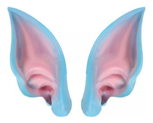 5 Latex Elf Ear / Fake Ear / Halloween Cosplay Azul