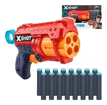 Comprar Pistola Revolver Lanza Dardos Zuru X-shot Excel - Fury 4