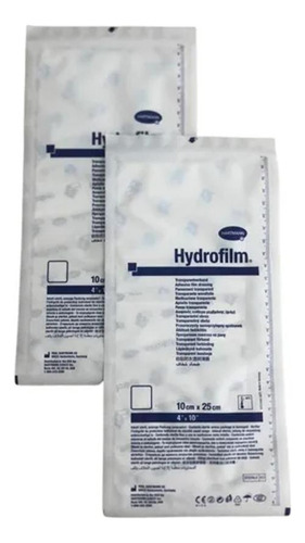 Kit com 10 Curativo Hartmann Hydrofilm 10 X 25 Cm