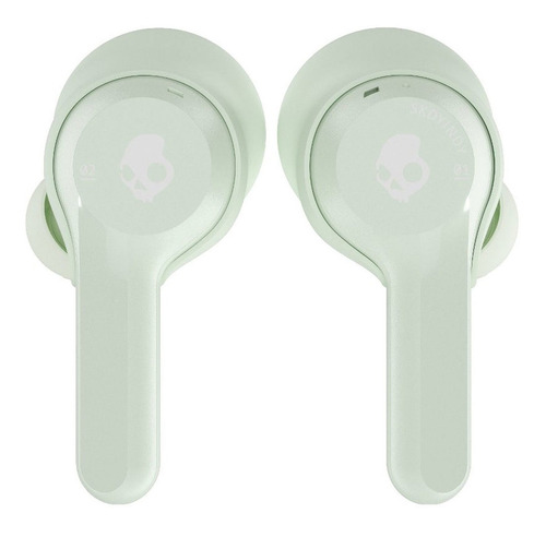 Audífonos in-ear gamer inalámbricos Skullcandy Indy fresh mint con luz LED