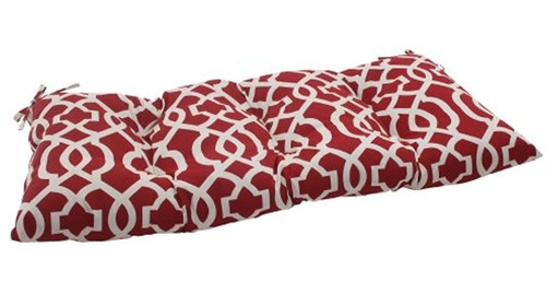 Pillow Perfect Indooroutdoor Nuevo Geo Red Swingbutch Cojin