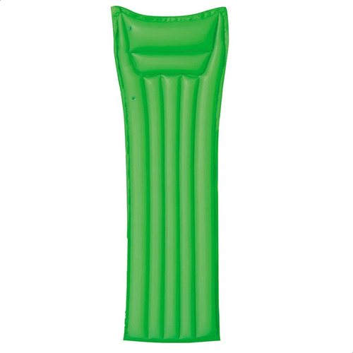 Inflables Flotador Colchoneta De Colores Bestway 183cm Verde