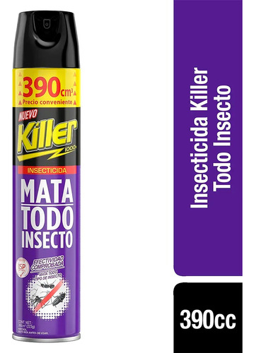 Insecticida Killer Todo Insecto 390cc