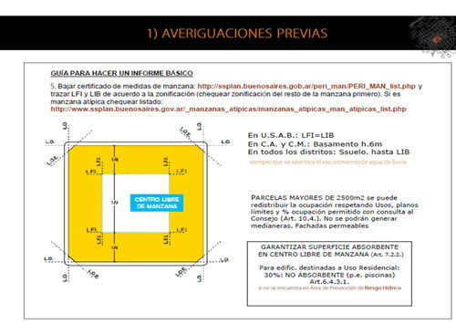 Imagen 5 de 7 de Venta Lote Villa Ortuzar 2173m2 Construibles Pb+9