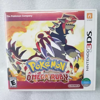 Pokémon Omega Ruby Nintendo 3ds Jogo Original Seminovo